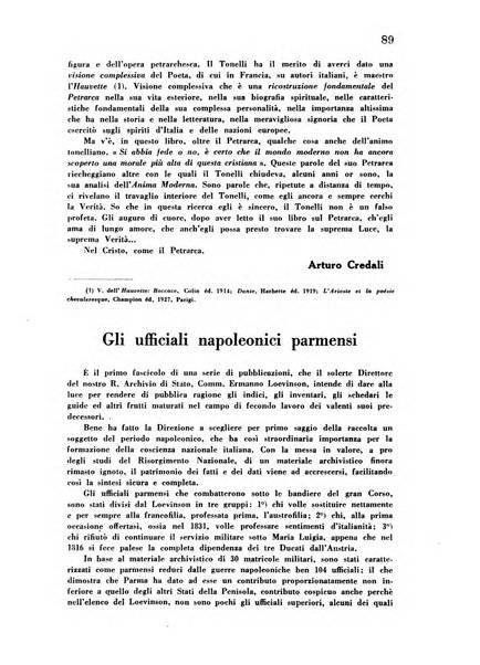 Aurea Parma rivista di storia, letteratura, arte