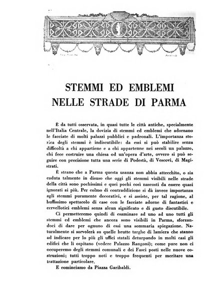 Aurea Parma rivista di storia, letteratura, arte