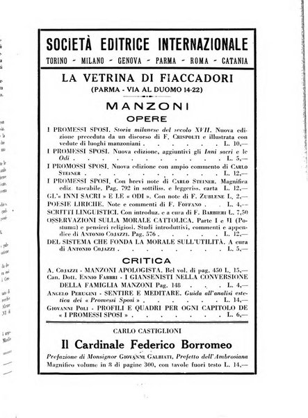 Aurea Parma rivista di storia, letteratura, arte