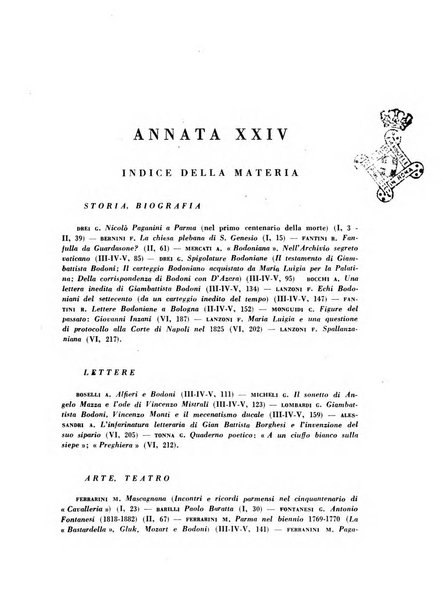 Aurea Parma rivista di storia, letteratura, arte