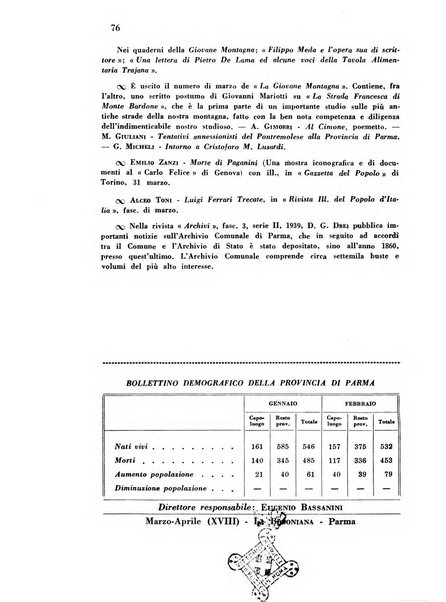 Aurea Parma rivista di storia, letteratura, arte