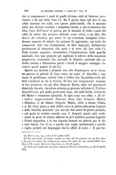 La riforma sociale rassegna di scienze sociali e politiche