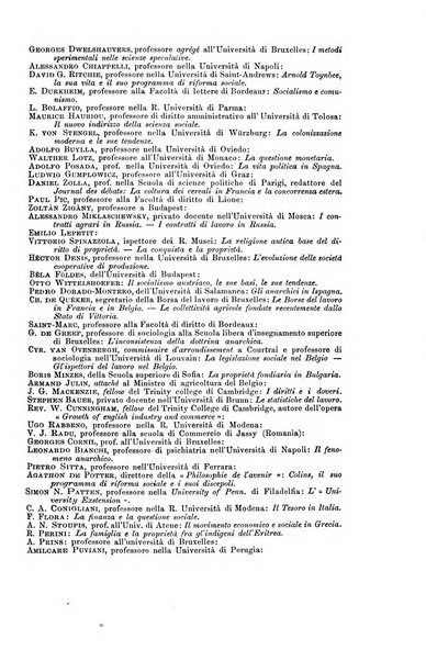 La riforma sociale rassegna di scienze sociali e politiche