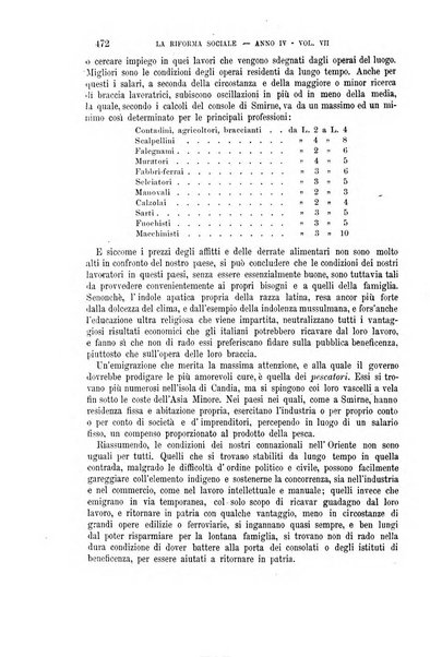 La riforma sociale rassegna di scienze sociali e politiche