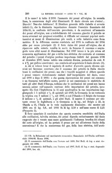 La riforma sociale rassegna di scienze sociali e politiche