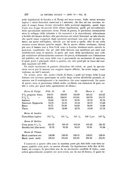 La riforma sociale rassegna di scienze sociali e politiche