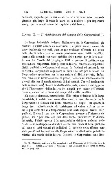 La riforma sociale rassegna di scienze sociali e politiche