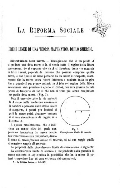 La riforma sociale rassegna di scienze sociali e politiche