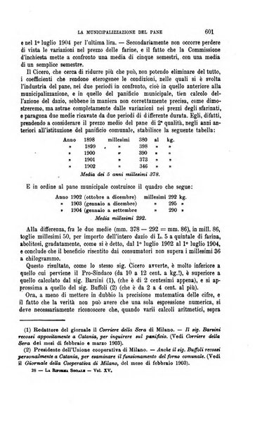 La riforma sociale rassegna di scienze sociali e politiche