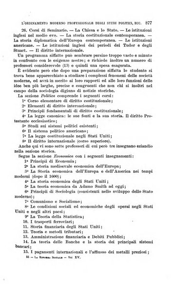 La riforma sociale rassegna di scienze sociali e politiche