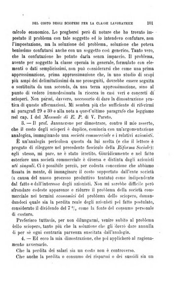 La riforma sociale rassegna di scienze sociali e politiche