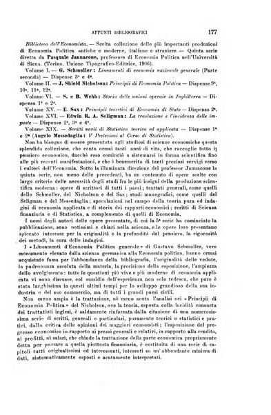 La riforma sociale rassegna di scienze sociali e politiche