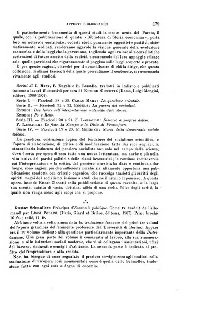 La riforma sociale rassegna di scienze sociali e politiche