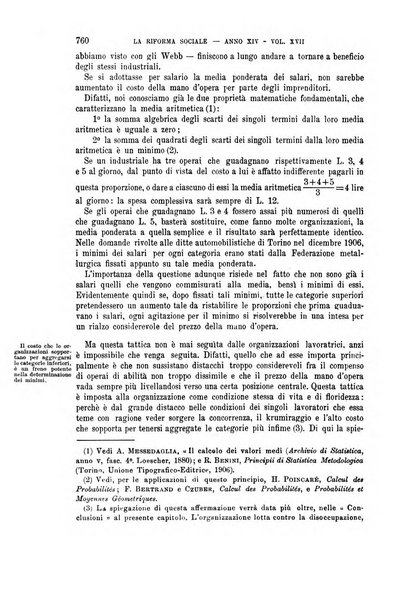 La riforma sociale rassegna di scienze sociali e politiche