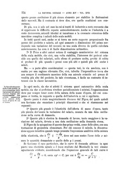 La riforma sociale rassegna di scienze sociali e politiche