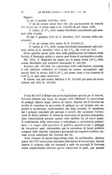 La riforma sociale rassegna di scienze sociali e politiche