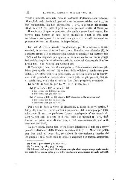 La riforma sociale rassegna di scienze sociali e politiche