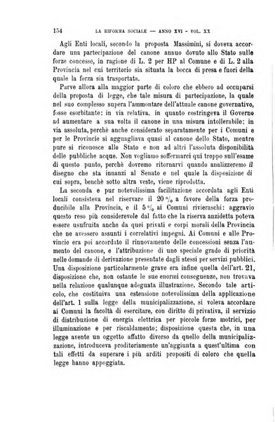 La riforma sociale rassegna di scienze sociali e politiche