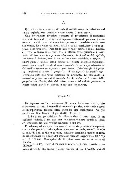 La riforma sociale rassegna di scienze sociali e politiche