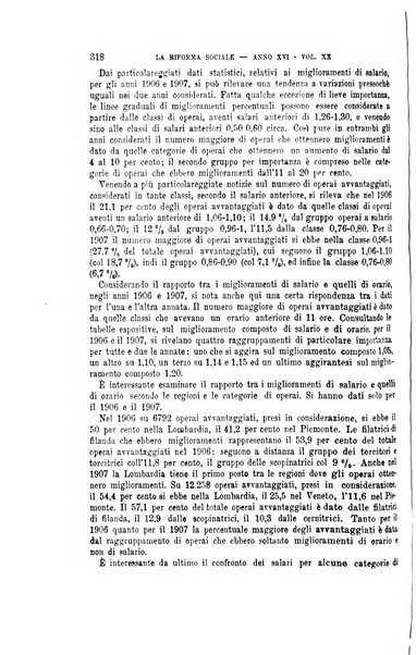 La riforma sociale rassegna di scienze sociali e politiche