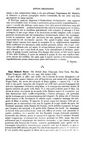 La riforma sociale rassegna di scienze sociali e politiche