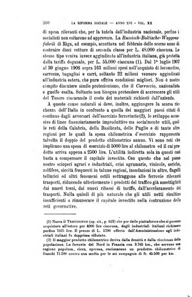 La riforma sociale rassegna di scienze sociali e politiche