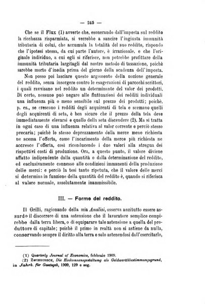 La riforma sociale rassegna di scienze sociali e politiche