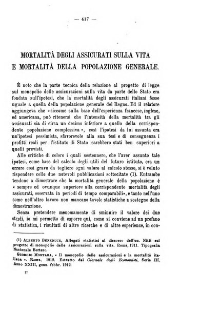 La riforma sociale rassegna di scienze sociali e politiche