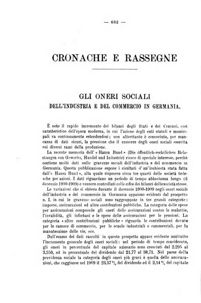 La riforma sociale rassegna di scienze sociali e politiche