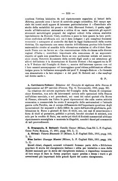 La riforma sociale rassegna di scienze sociali e politiche