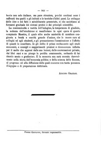 La riforma sociale rassegna di scienze sociali e politiche