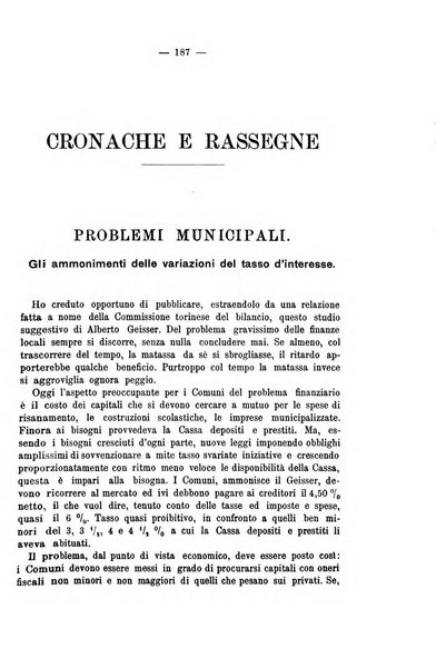 La riforma sociale rassegna di scienze sociali e politiche