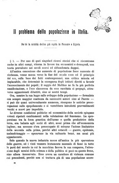 La riforma sociale rassegna di scienze sociali e politiche