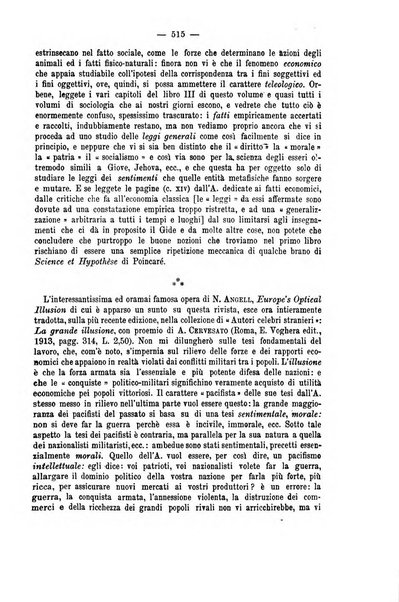 La riforma sociale rassegna di scienze sociali e politiche