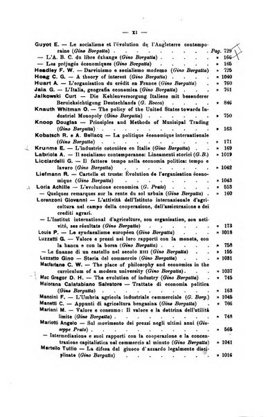 La riforma sociale rassegna di scienze sociali e politiche