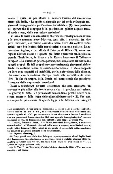 La riforma sociale rassegna di scienze sociali e politiche