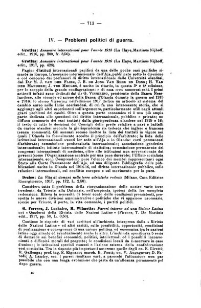 La riforma sociale rassegna di scienze sociali e politiche