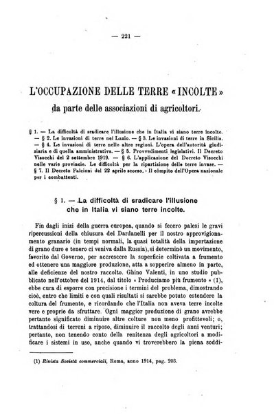 La riforma sociale rassegna di scienze sociali e politiche