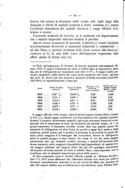 La riforma sociale rassegna di scienze sociali e politiche