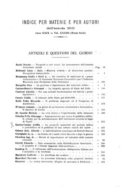 La riforma sociale rassegna di scienze sociali e politiche