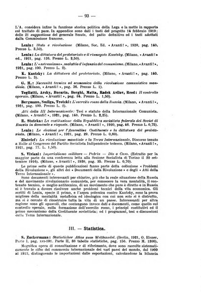 La riforma sociale rassegna di scienze sociali e politiche