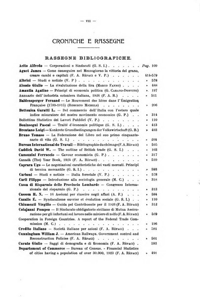 La riforma sociale rassegna di scienze sociali e politiche