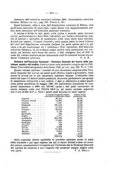 La riforma sociale rassegna di scienze sociali e politiche