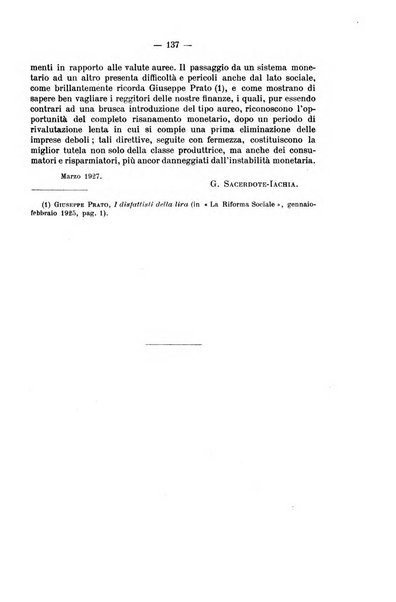 La riforma sociale rassegna di scienze sociali e politiche