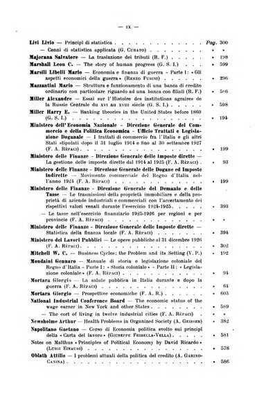 La riforma sociale rassegna di scienze sociali e politiche