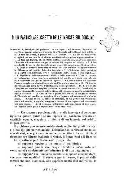 La riforma sociale rassegna di scienze sociali e politiche