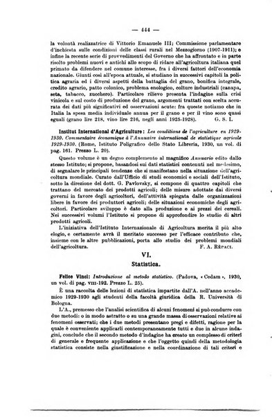 La riforma sociale rassegna di scienze sociali e politiche