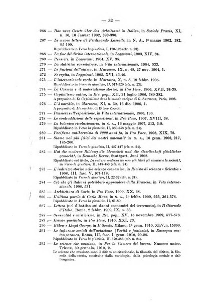 La riforma sociale rassegna di scienze sociali e politiche