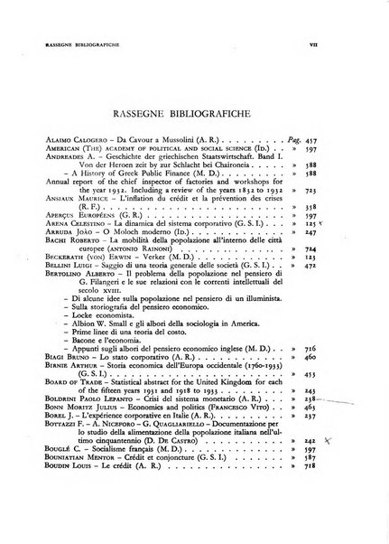 La riforma sociale rassegna di scienze sociali e politiche