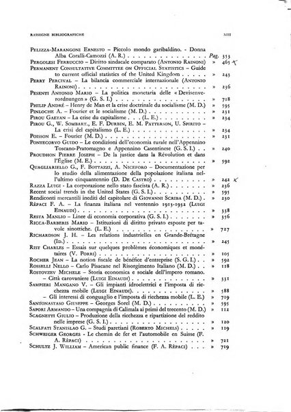 La riforma sociale rassegna di scienze sociali e politiche